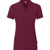 Jako Damen Polo Organic braun
