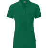 Jako Damen Polo Organic grün