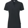 Jako Damen Polo Organic grau