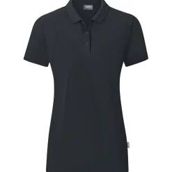 Jako Damen Polo Organic grau