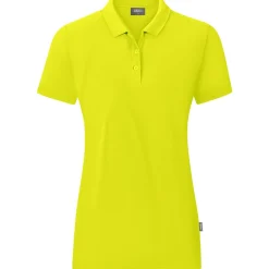 Jako Damen Polo Organic grün