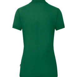 Jako Damen Polo Organic grün