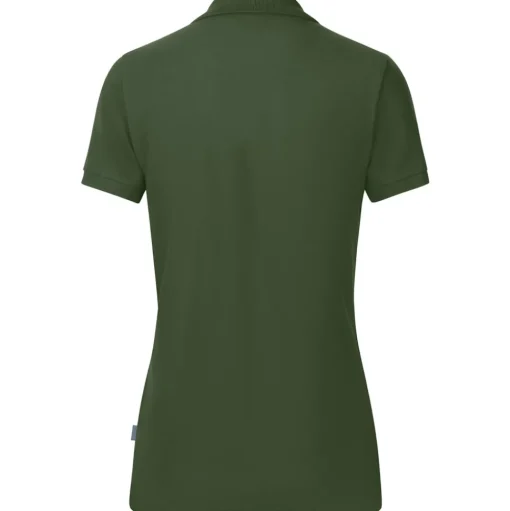 Jako Damen Polo Organic grün