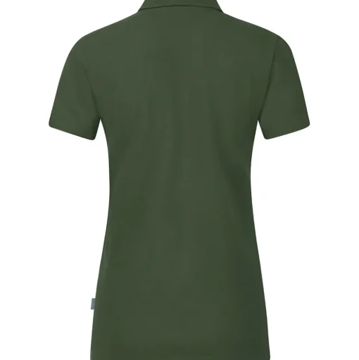Jako Damen Polo Organic Stretch grün
