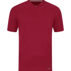 Jako Damen Polo-Shirt Pro Casual chili rot