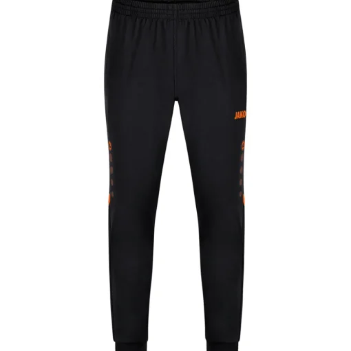 Jako Damen Polyesterhose Challenge schwarz-orange