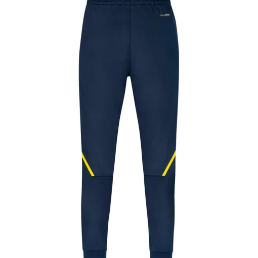 Jako Damen Polyesterhose Challenge blau-gelb