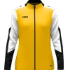 Jako Damen Polyesterjacke Dynamic Damen gelb-weiß-schwarz