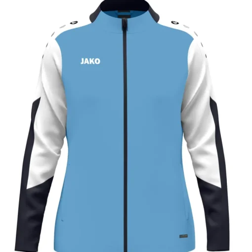 Jako Damen Polyesterjacke Dynamic Damen skyblue-weiß-marine