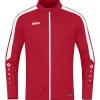 Jako Damen Polyesterjacke Power rot