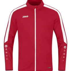 Jako Damen Polyesterjacke Power rot