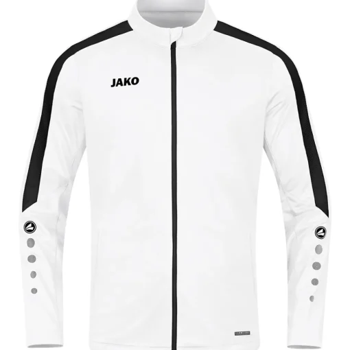 Jako Damen Polyesterjacke Power weiß