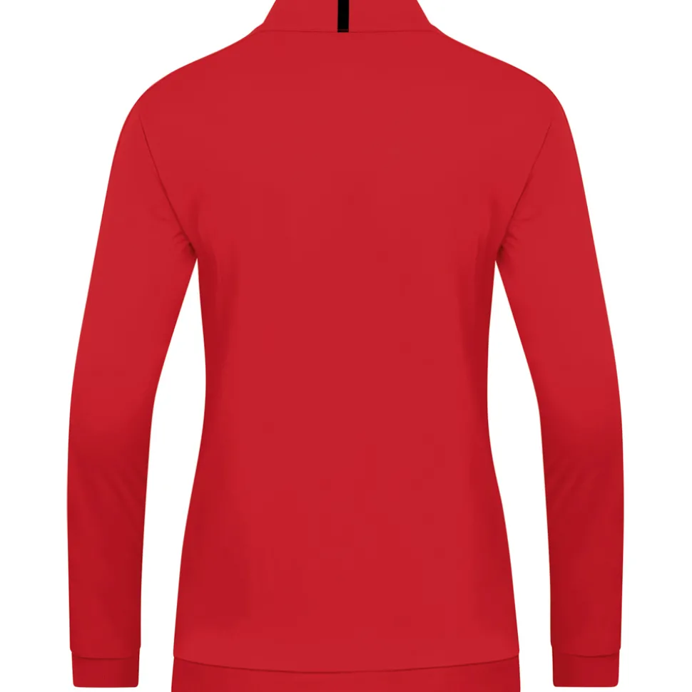 Jako Damen Polyesterjacke Challenge rot-schwarz