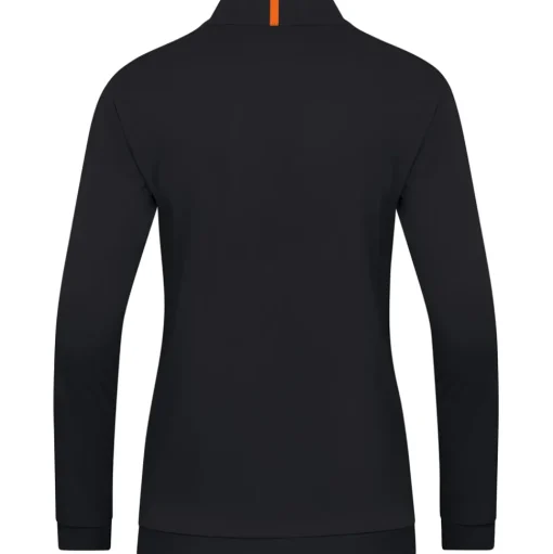 Jako Damen Polyesterjacke Challenge schwarz-orange