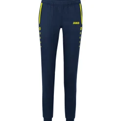Jako Damen Präsentationshose Allround blau-gelb