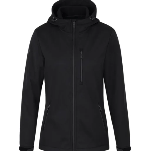 Jako Damen Softshelljacke Premium schwarz