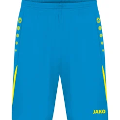 Jako Damen Sporthose Challenge blau-gelb