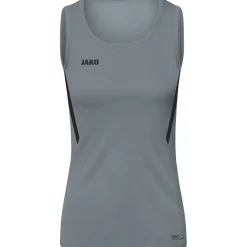 Jako Damen Tanktop Challenge grau-schwarz