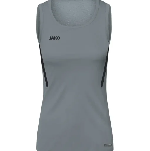 Jako Damen Tanktop Challenge grau-schwarz
