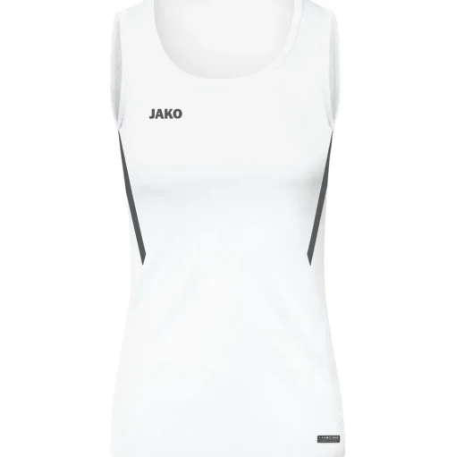 Jako Damen Tanktop Challenge weiß-grau