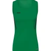 Jako Damen Tanktop Challenge grün-schwarz