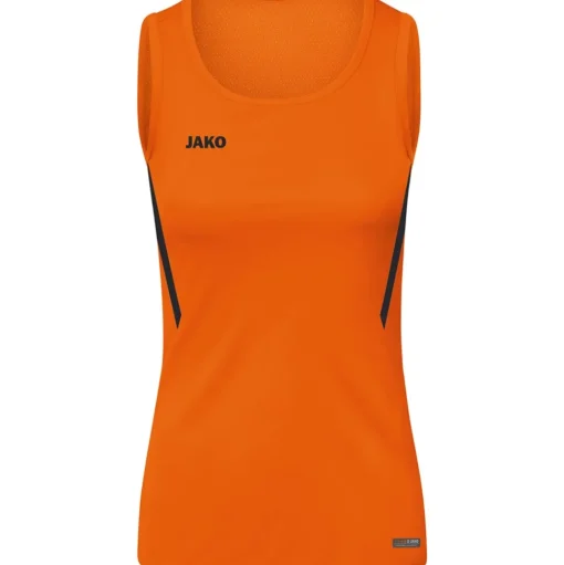 Jako Damen Tanktop Challenge orange-schwarz