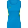 Jako Damen Tanktop Challenge blau-gelb