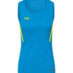 Jako Damen Tanktop Challenge blau-gelb