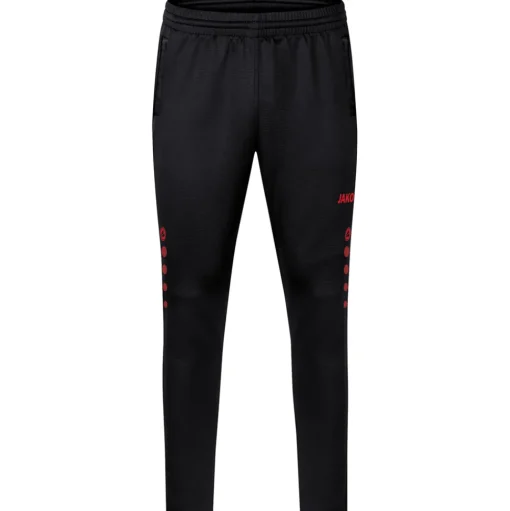 Jako Damen Trainingshose Challenge schwarz-rot