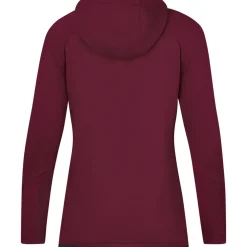 Jako Damen Trainingsjacke mit Kapuze Challenge rot-blau