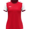 Jako Damen Trikot Dynamic KA Damen rot-weiß-dunkelrot