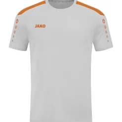 Jako Damen Trikot Power soft grey/neonorange