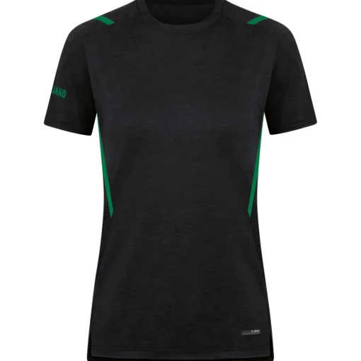 Jako Damen T-Shirt Challenge schwarz-grün