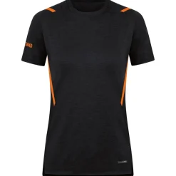 Jako Damen T-Shirt Challenge schwarz-orange