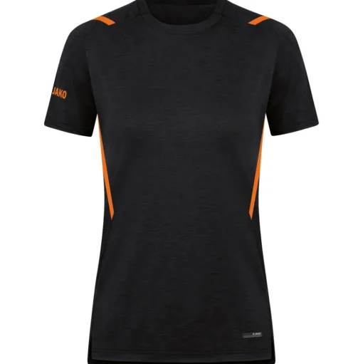 Jako Damen T-Shirt Challenge schwarz-orange
