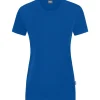 Jako Damen T-Shirt Doubletex blau