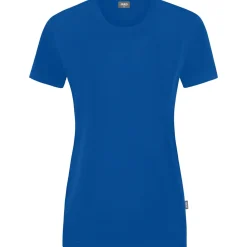Jako Damen T-Shirt Doubletex blau