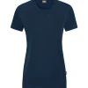 Jako Damen T-Shirt Doubletex blau