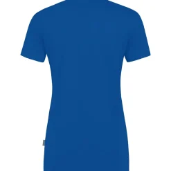 Jako Damen T-Shirt Doubletex blau