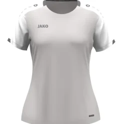 Jako Damen T-Shirt Dynamic Damen hellgrau-weiß-grau
