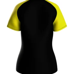 Jako Damen T-Shirt Iconic schwarz/soft yellow