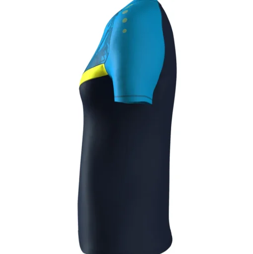 Jako Damen T-Shirt Iconic marine/JAKO blau/neongelb