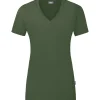 Jako Damen T-Shirt Organic grün