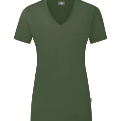 Jako Damen T-Shirt Organic grün