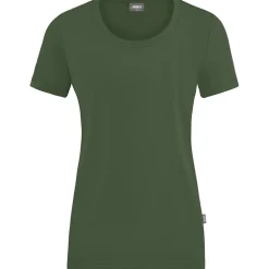 Jako Damen T-Shirt Organic Stretch grün