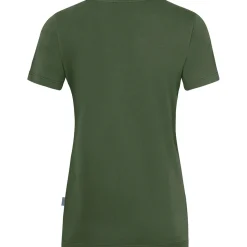 Jako Damen T-Shirt Organic Stretch grün