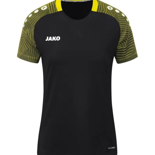 Jako Damen T-Shirt Performance schwarz-gelb