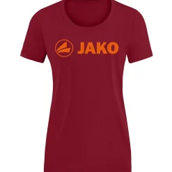 Jako Damen T-Shirt Promo rot-orange