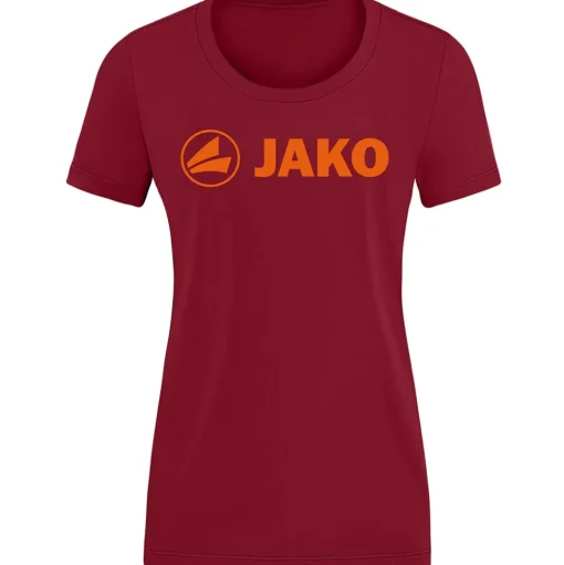 Jako Damen T-Shirt Promo rot-orange