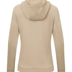 Jako Damen Zip Hoodie Pro Casual beige